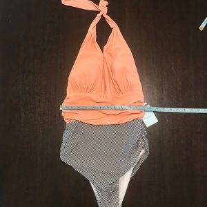 NWT Cupshe One Piece Halter Bathing Suit
